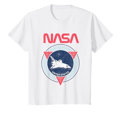 NASA Space Shuttle United States Vintage Big Chest Poster T-Shirt