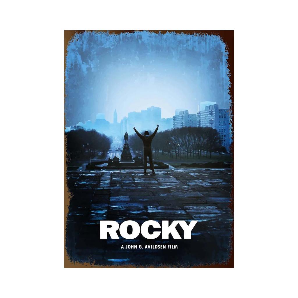 Vintage Movie Metal Tin Sign  Full Metal Jacket John Wick The Great Escape  Retro Wall Decor for Home Bar or Cafe  Classic Me