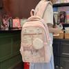 Zaino Ins giapponese nuovo ad alto valore, fresco e dolce, borsa pain, zaino leggero e di grande capacità per studenti delle scuole medie e superiori