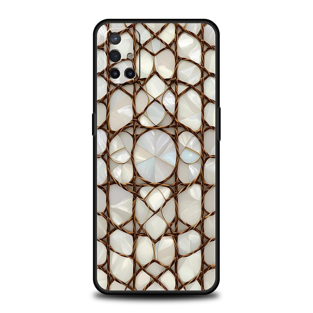 Phone Case For Oneplus 13R 13 12 10T 11 R10 Nord N100 N200 N10 9 9R CE 2 3 Z Pro Lite 5G Soft TPU Cover Folds Texture Fundas Bag