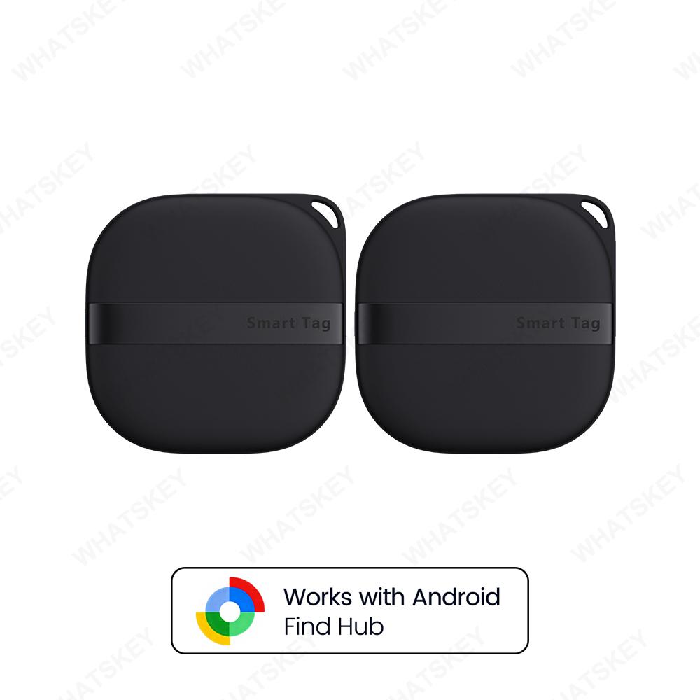 1-4Pack Android Smart Location Tag Tracker Key Finder Wallet Pet Truck Bluetooth Locator Works With Google Find Hub Car GPS Trac