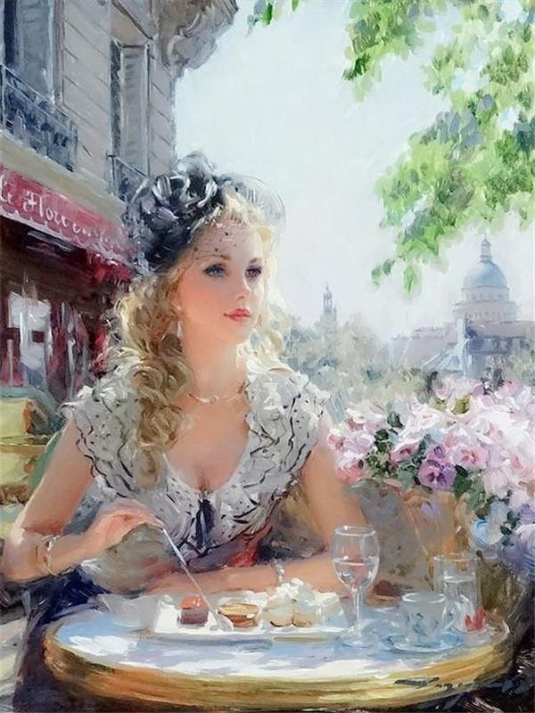 Elegant Woman Diamond Painting Tool Indoor Painting Picture Diamond 5d Fast Delivery Mosaic Embroidery Full Art