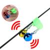 10 ks Plastový Fishing Bell Clip Alarm na rybářský prut s dvojitým alarmem