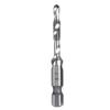 Compound Deburring Drill and Tap Bit Set High Speed Steel Quick Replacement Step Processing Rustproof Suitable for Aluminum