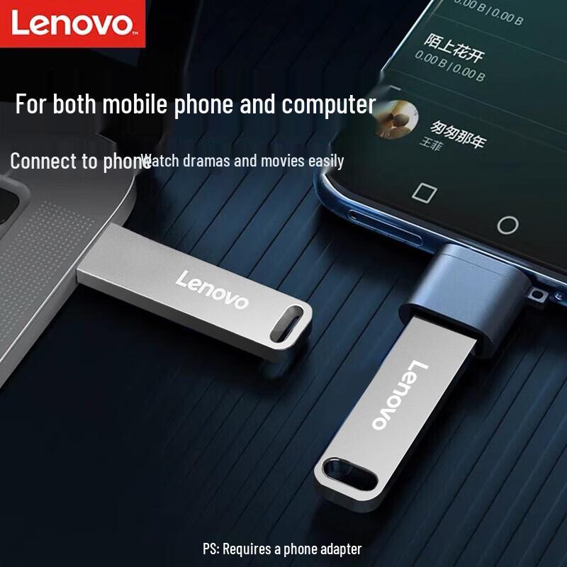 Металлическая флеш-память USB 3.2 Lenovo SX1