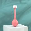 "U-Shaped Silicone Toothbrush & Toothpaste Set for Kids Ages 2-12"