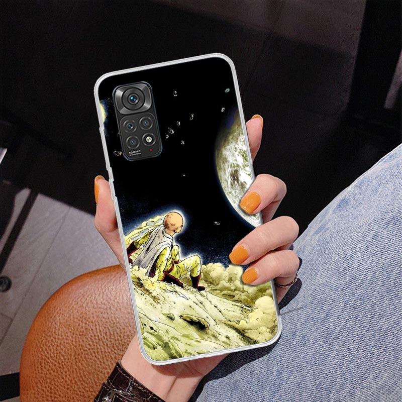One-Punch Man Anime Phone Case For Xiaomi Redmi Note 15 14 13 12S 12 11 Pro Plus 14S 11S 11E 10 10S 11T 5G Personalized Cover Re