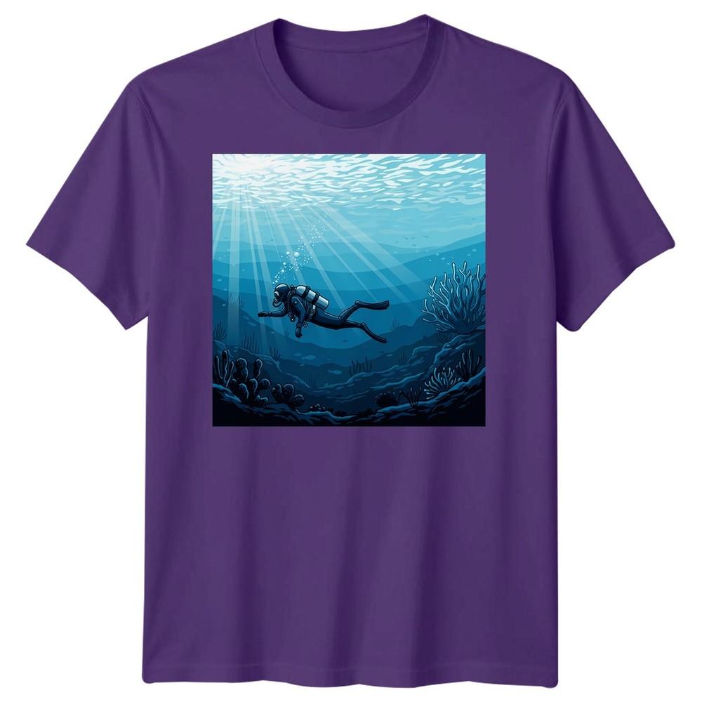 Scuba Diving Ocean Adventure Unisexs Tshirt Water Sports