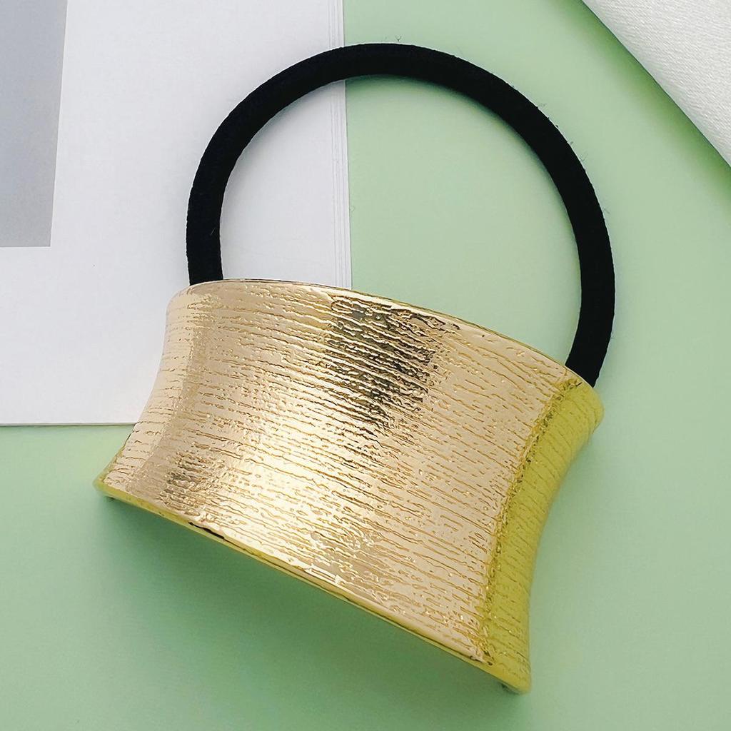 Metallic Braided Hair Ties: Fashionable Ponytail Bands