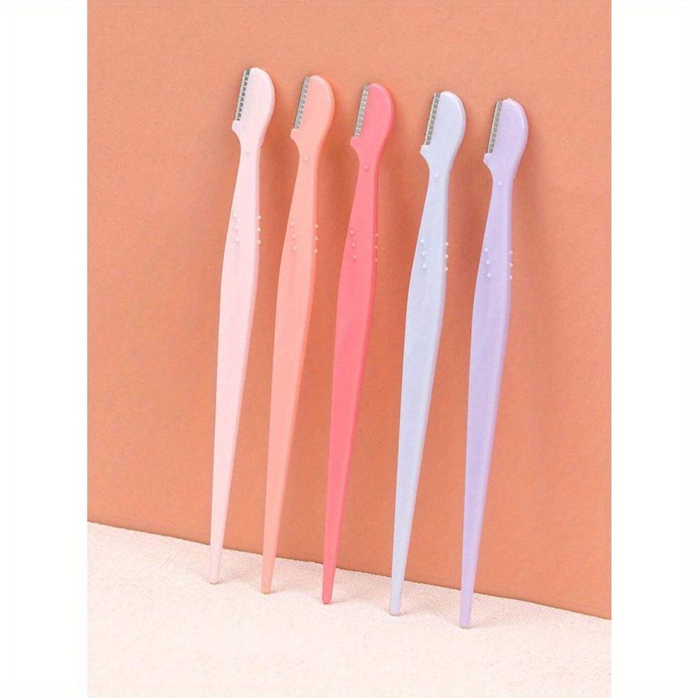 Straight Tip Eyebrow Trimmer Beauty Tools For Beginners, Anti-Scratch Eyebrow Razor, Hair Products And Accessories For Barber Salon Beauty