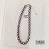 French round Shijia pearl necklace New Internet celebrity necklace Sweater chain Literary retro fashion necklace