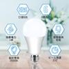 Tengyuan LED Light Bulb, E26 Base, 14W (equivalent to 100W incandescent bulb), Daylight White 6500K, 1550lm [6-pack]