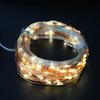 Impermeable Flexible LED Bronze Wire String Radiances For Christmas Tree Decoration Inside Multiple Manner