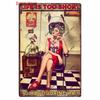 Vintage Hair Stylist Metal Tin Sign Tattoo Artist Metal  Retro Hairdressing Salon  Room Wall  Home Decor 8x12 inch