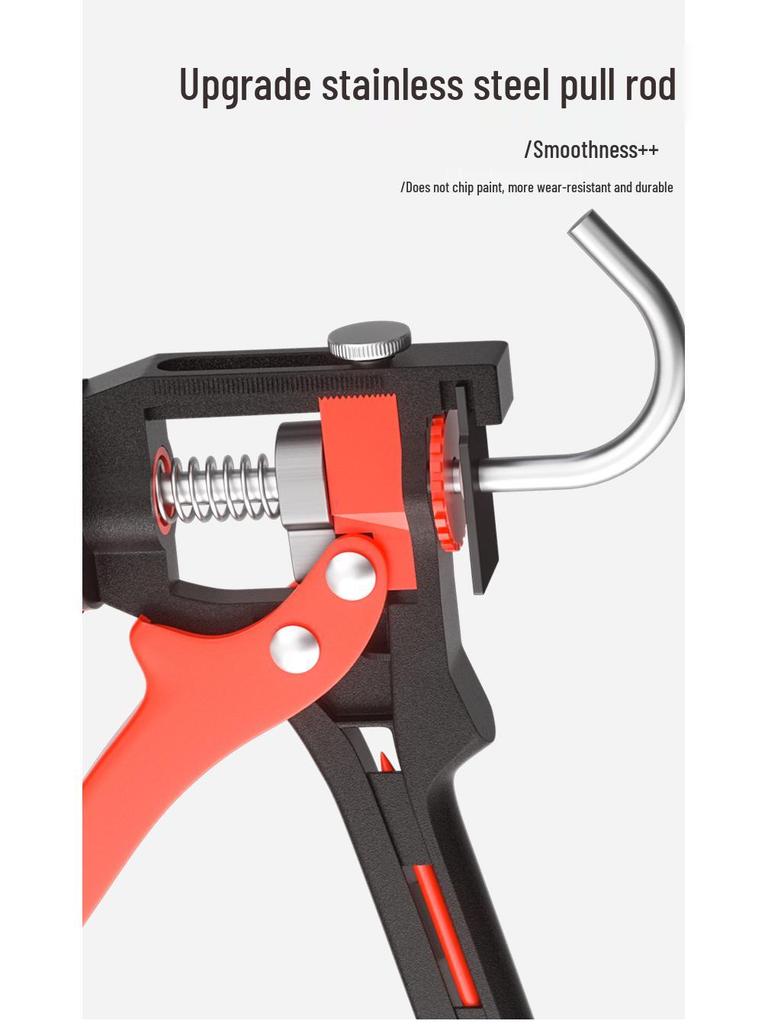 Automatic Glass Sealant Gun with Labor-Saving Pressing & Glue Cutting Features