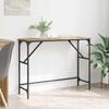 Artisan Oak Console Table 100 x 32 x 75 cm Engineered Wood