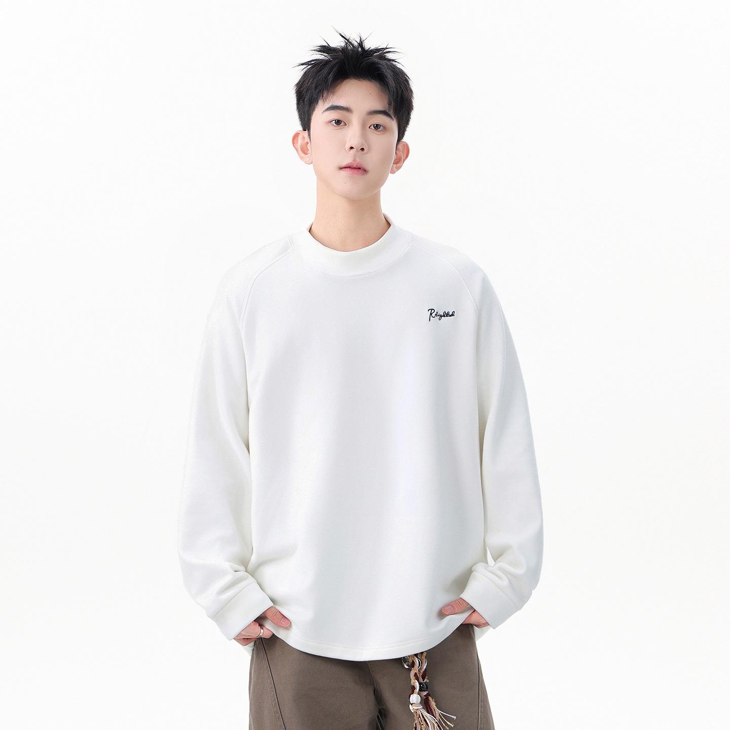 

Men s Warm Casual Long Sleeve Sweatshirt for Spring, Autumn, and Winter Wear XL (70-80 kg)