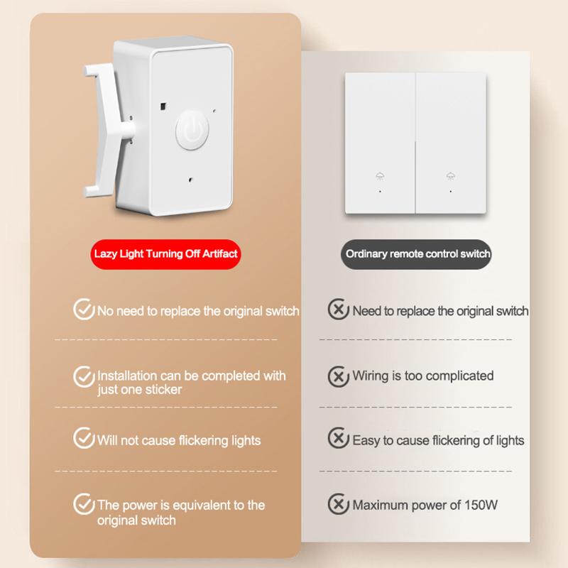 1Pc Home Controller Remote Switch Infrared Remote Button Pusher For Smart Button Pusher Lazy Remote Control Switch