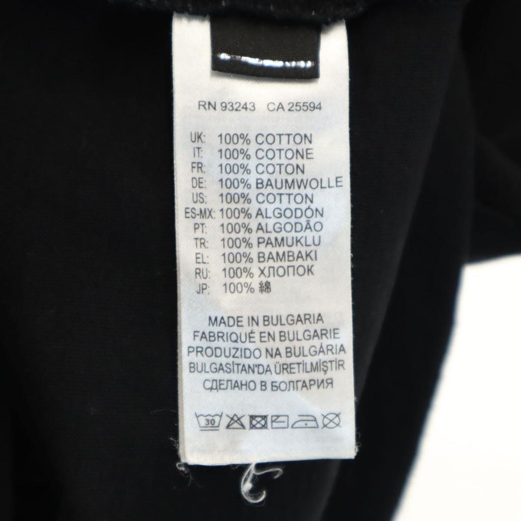 Diesel Made In Bulgaria Short Sleeve T-shirt S Black Poke T Men's Used