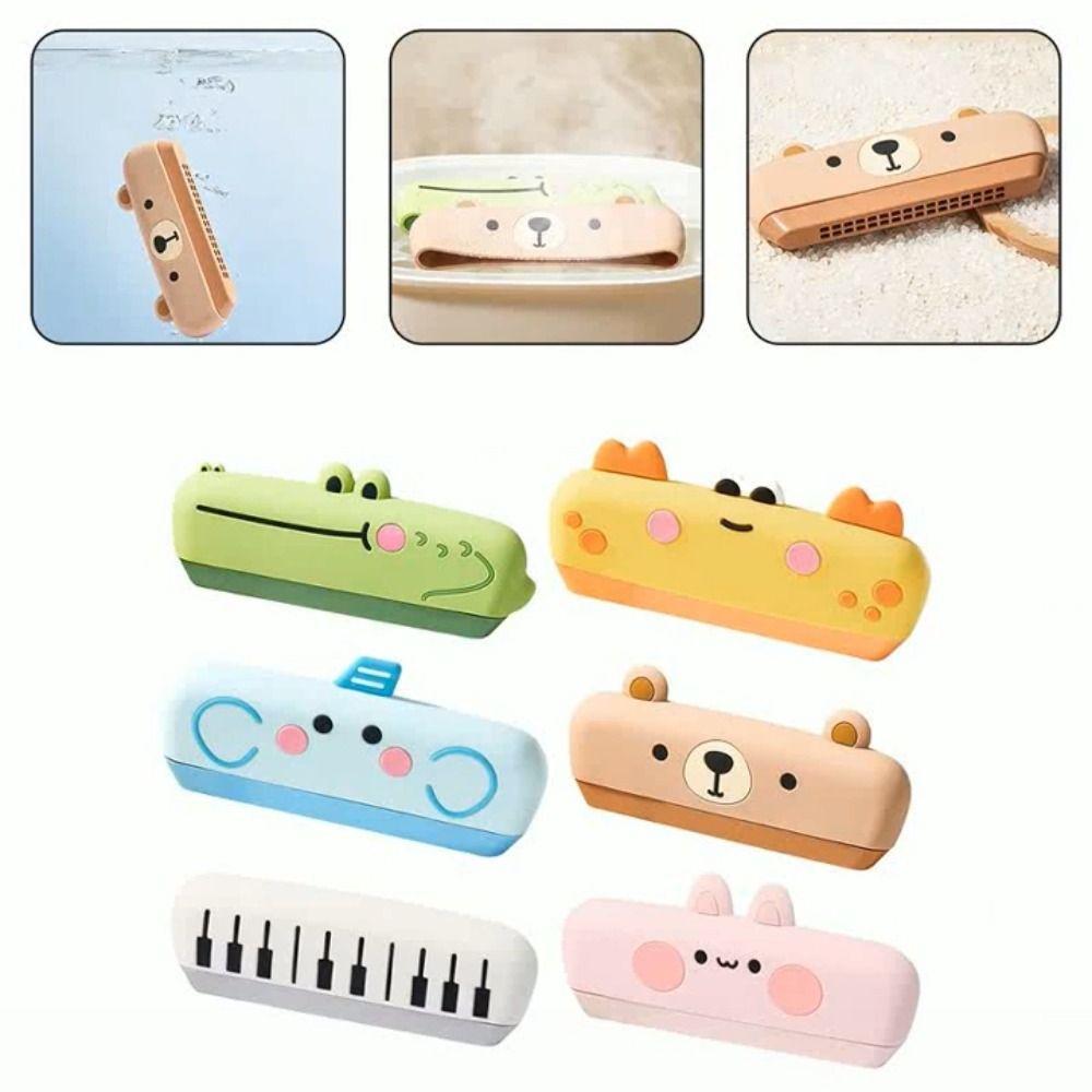 Lightweight 16 Hole Organ Harmonica Silicone Kids Harmonica Educational Harmonica  Children Gift