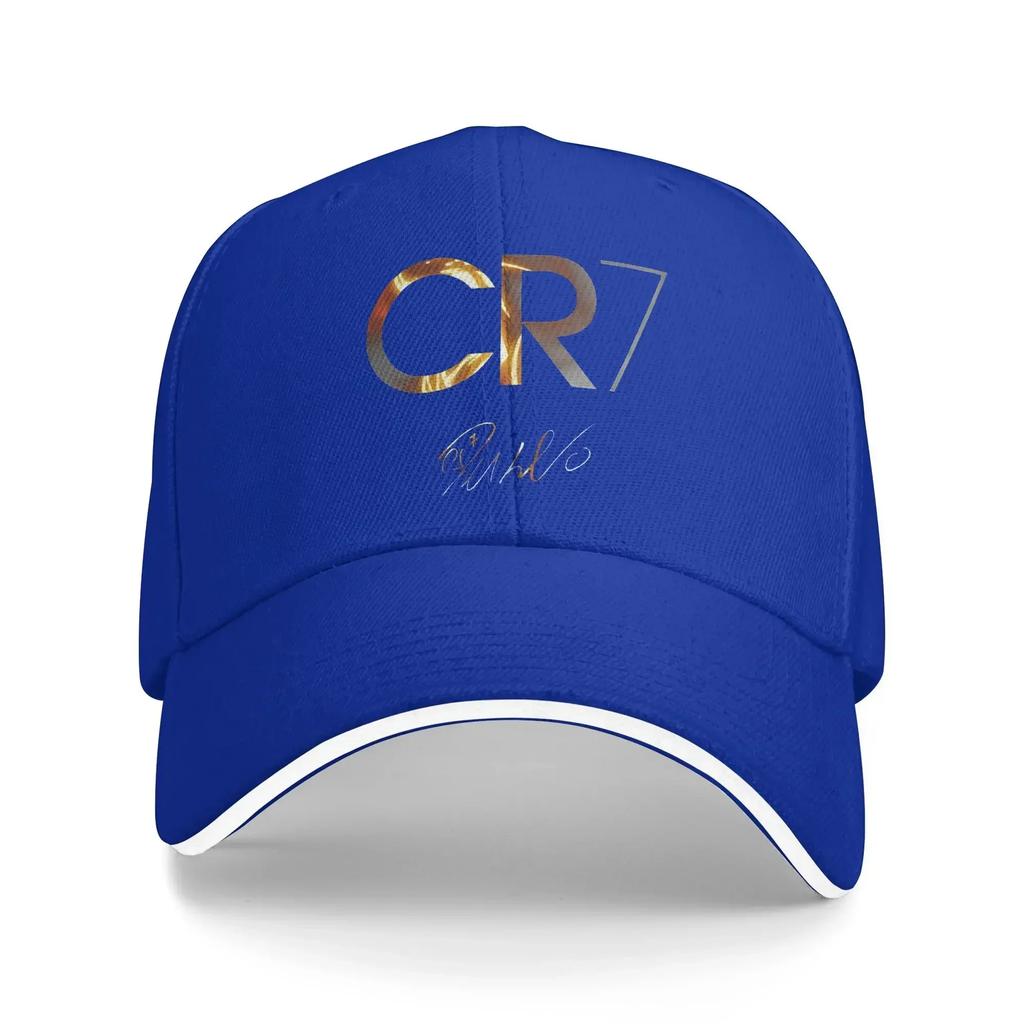 CR CCristiano football Golf Hat Merchandise Vintage RRonaldo Soccer Sun Cap For Unisex Women Golf Headewear Adjustable Fit