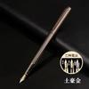 High-end Business Metal Pen Signature Student Calligraphy Office Learning Supplies Writing Stationery Gift
