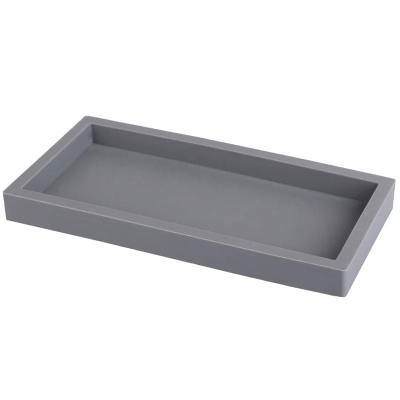 Silicone Tray for Soap Dispenser Kitchen Countertop Storage Pallet