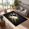 Pittsburgh Penguins Crystal Velvet Carpet Soft Anti?Slip Floor Mat Comfortable Home Living Room Bedroom Decor Rug