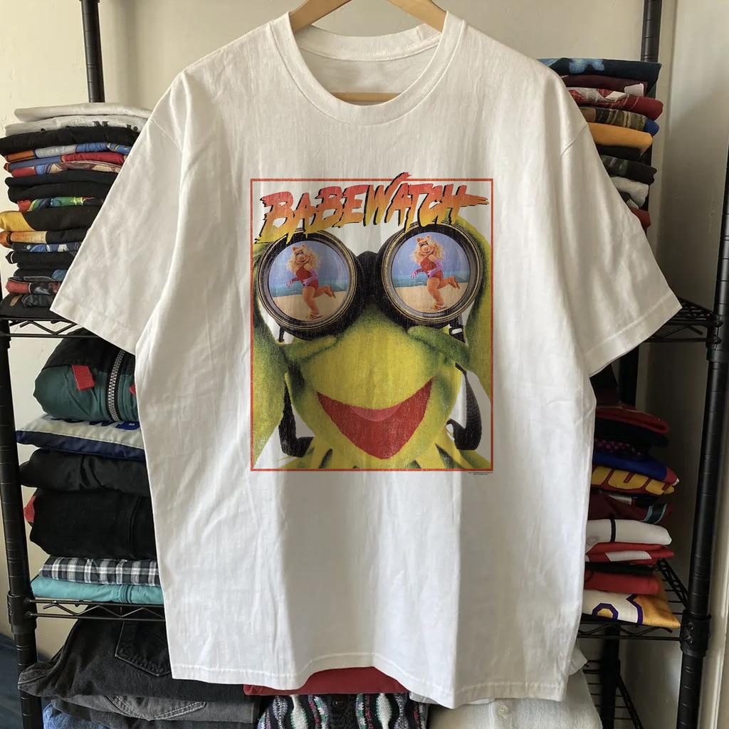 90s Kermit Babe Watch Rare T-Shirt White M