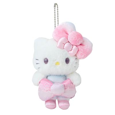 Sanrio Mascot Holder Kitty 50th The Fashionable Ribbons Hello Kitty 265641 (Hello Birthday)