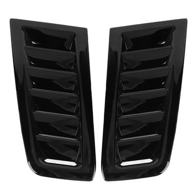2 BUC Acoperire Garnitură Guri de Aerisire Capotă Plastic ABS Protector Stil Sportiv Scoop Guri de Aerisire Capotă pentru Focus ST RS