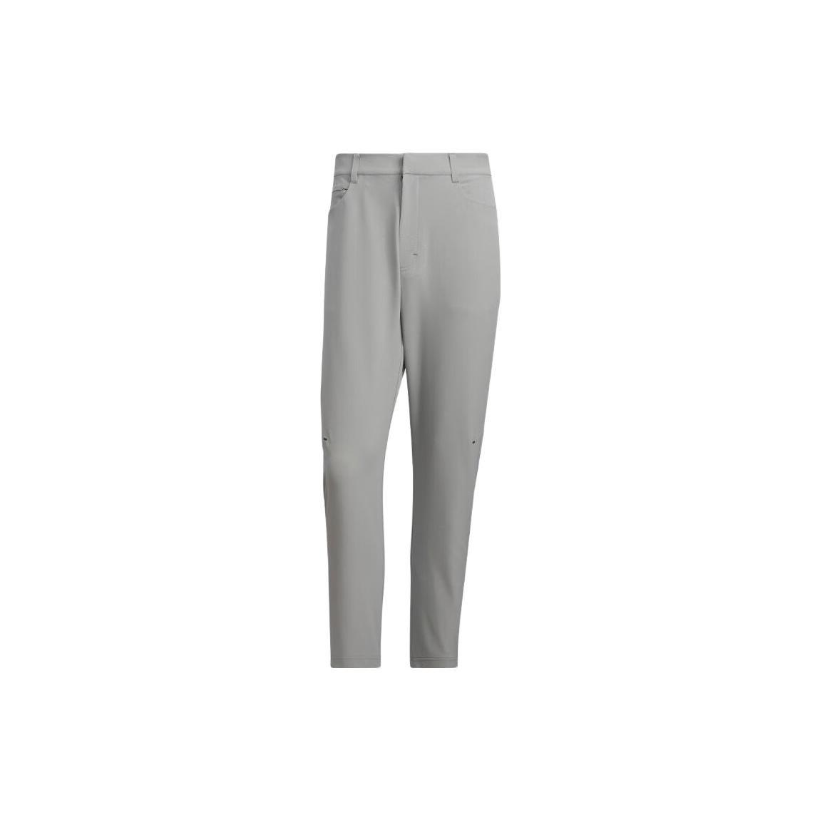 adidas Business Casual Slim-Fit Woven Pants Grey Men s IZ1587 XXL