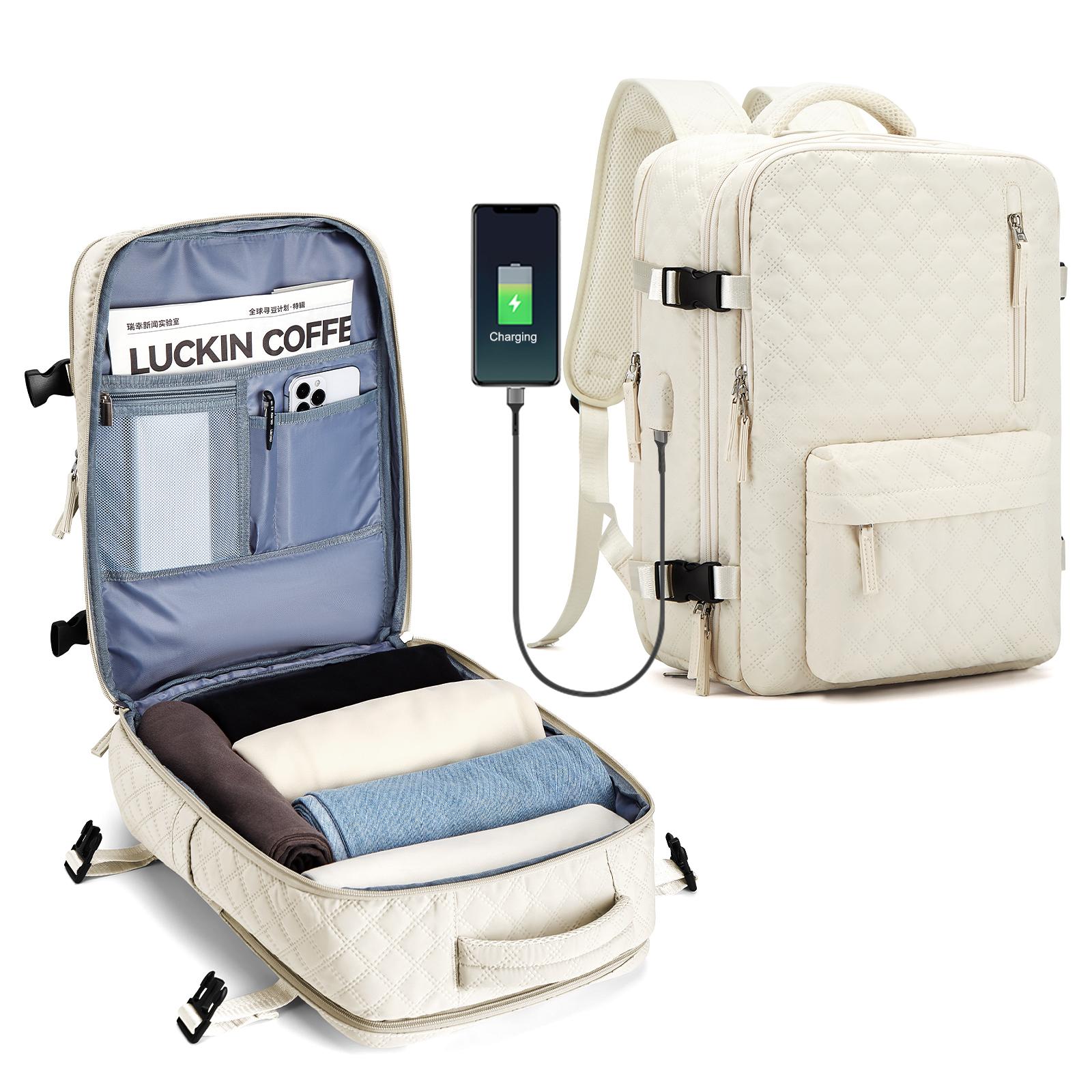 

Большой женский дорожный рюкзак, рюкзак для ручной клади, водонепроницаемый рюкзак для ручной клади, мужской рюкзак для ноутбука в самолете, школьная сумка