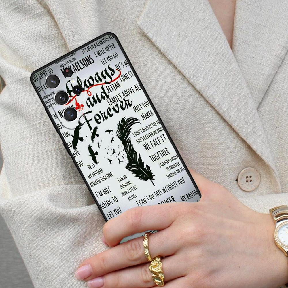 The Originals Always and Forever SOFT Cell Phone Case for Samsung Galaxy S26 Ultra S25 S24 S23 S22 S21 S20 Note10 Cover