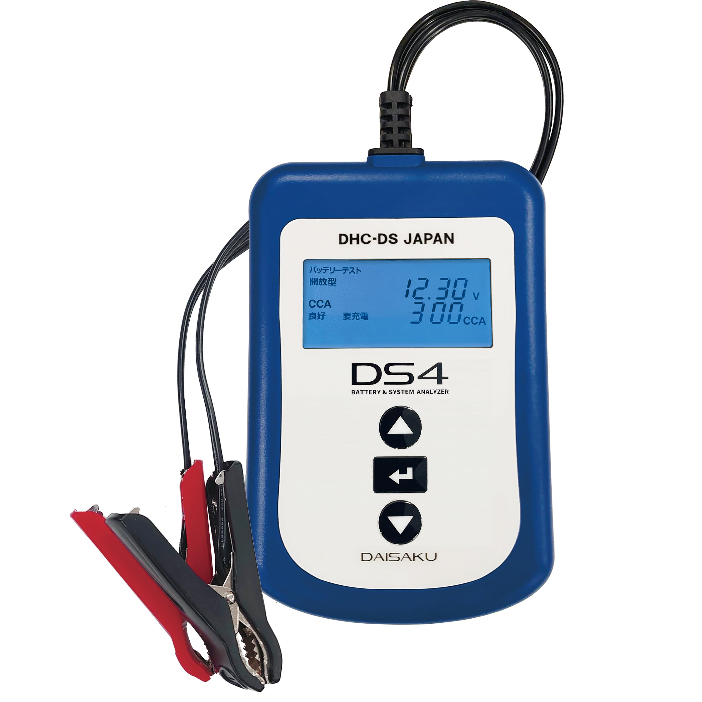 

DS4 Tester, High Precision, CCA Tester, 12 V, Lead Acid , ISS HV синий