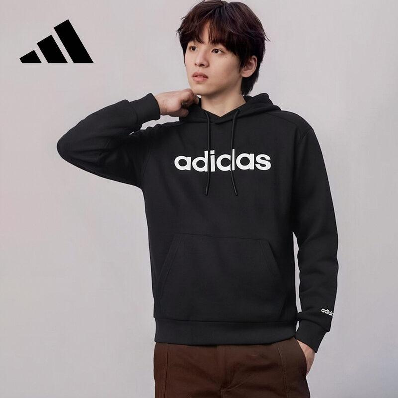 Adidas Men s Knit Hooded Sweatshirt M
