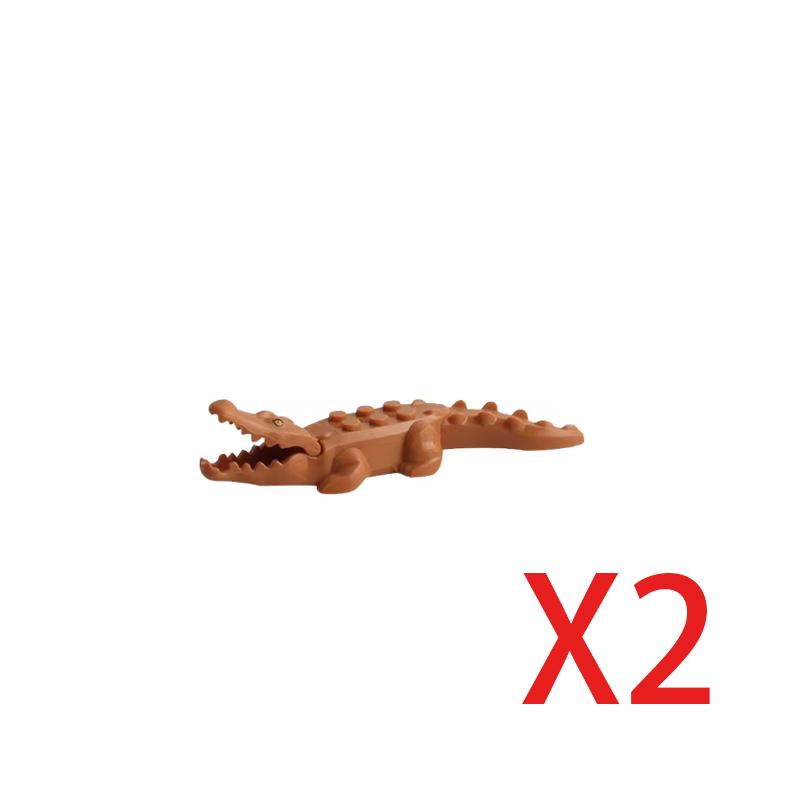 MOC Building Blocks Mini Bricks City Animal Zoo Fram Owl Goat Swan Pig Tortoise Rabbit Chicken Duck Accessories DIY Toys Gifts