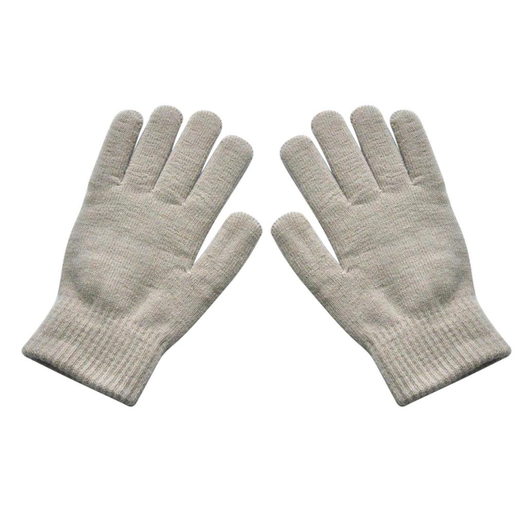 Men's And Women's Knitted Woolen Gloves, Winter Riding Warm And Fleece Gloves