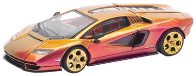 POP RACE LAMBORGHINI COUNTACH LP BLU HAL Finished Product PR640175 1/64 800-4 -