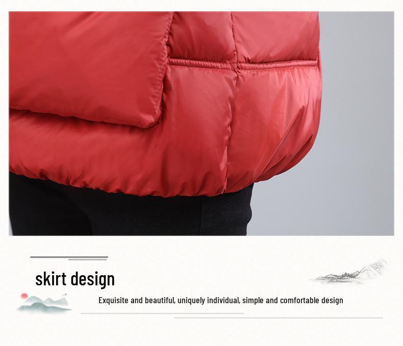Women's Lightweight Down Vest - 2024 Autumn/Winter Fashion Stand Collar, Short Outerwear for Moms