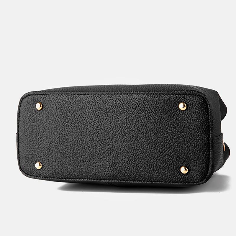 New European and American foreign trade women's bag embroidery lychee pattern fashion handbag shoulder bag oblique span bag