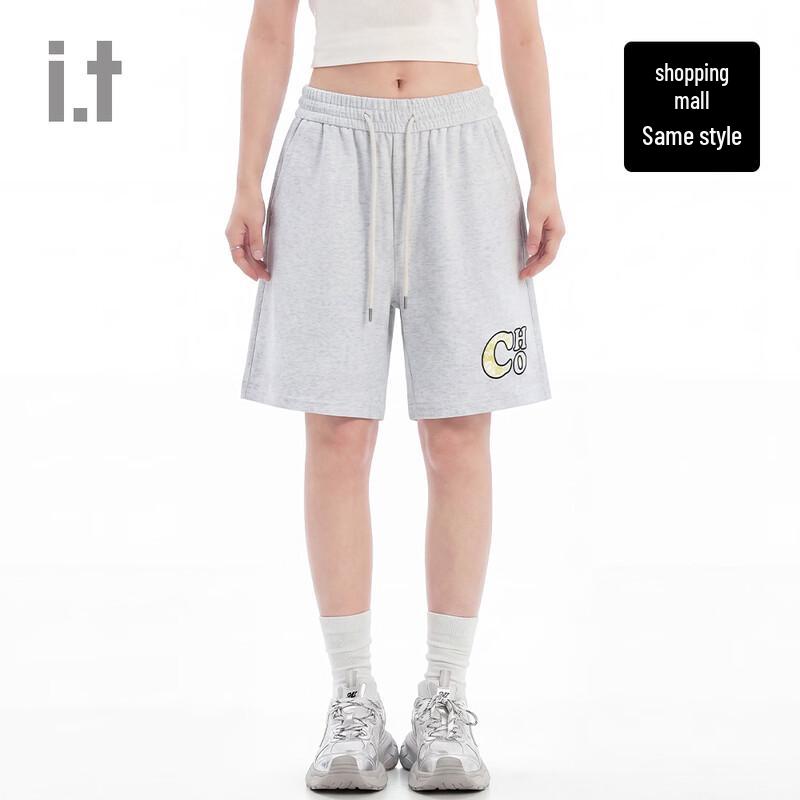 CHOCOOLATE i.t Unisex Logo Print Drawstring Sweat Shorts 29