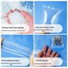 Thick Transparent Self-Sealing PE Zipper Bags, Small & Large Sizes, for Food Storage & Fresh-Keeping