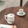 Nanshan Ceramic Teacup Set with Lid and Filter
