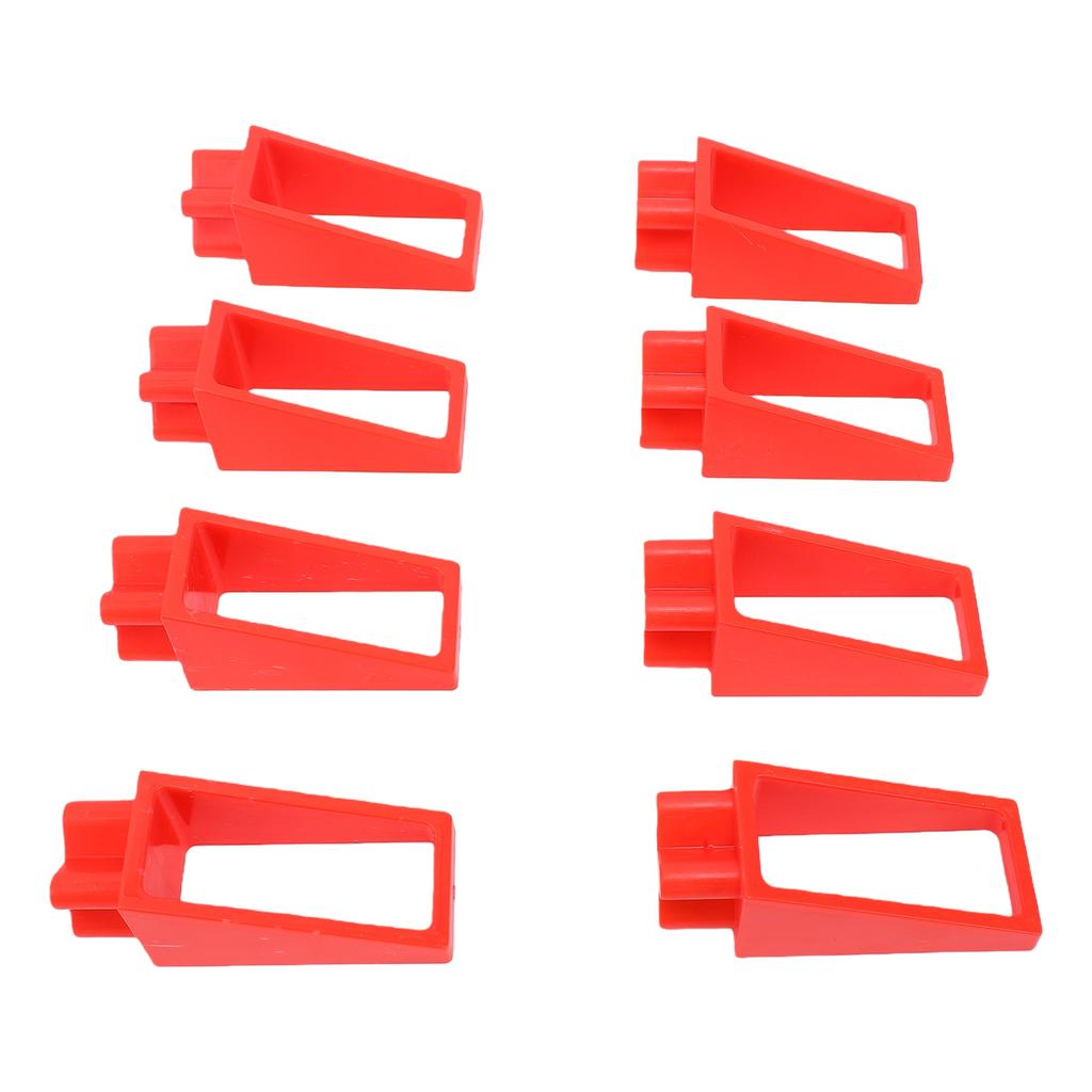 8PCS Truck Bed System Blocker Plastic Truck Bed Protector Corner Guard for Rail