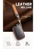 Skórzane etui na klucze dla 09-11 Toyota Camry/Crown/Land Cruiser