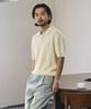 MANNERGRAM Textured 100% Cotton Polo Short Sleeve Knit - 4 Colors
