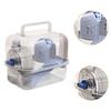 Portable Hamster Carrier Cage Breathable Small Animal Handbag Outdoor Pet Outgoing Cage Carrier Case for Chinchilla Squirrel