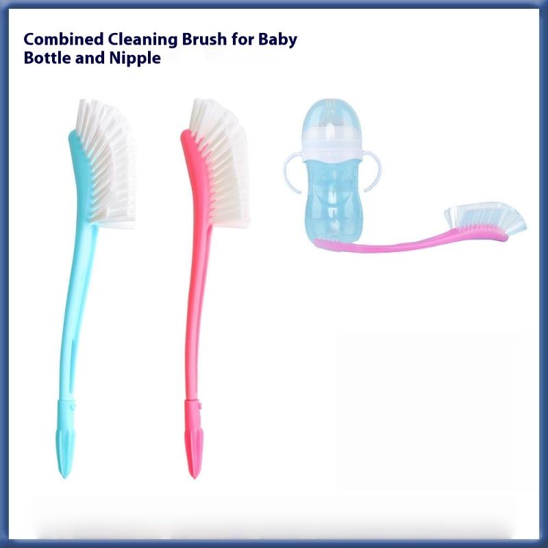 1Pcs Kitchen Accessories Long Handle Baby Bottle Brush Pot Cleaning Brush Water Bottle Back Brush Long Handle Dish Brush