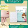 "Invisible Hydrocolloid Acne Patch for Day and Night Use"